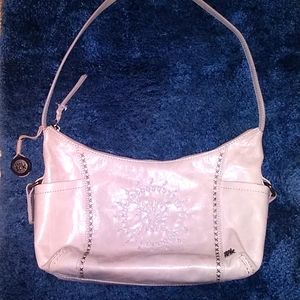 The Sak Beige/Pink Soft Leather Shoulder/Handbag
